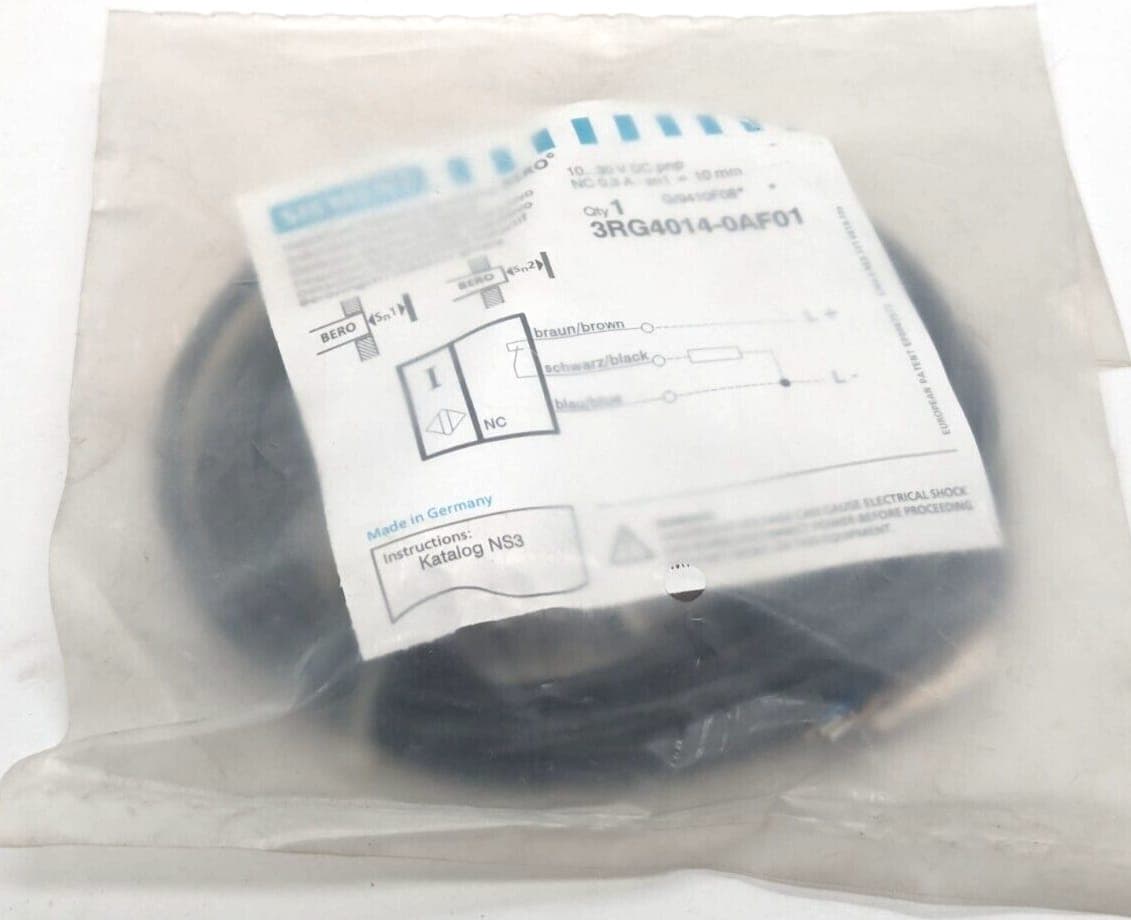 Siemens 3RG4014-0AF01 Induktiver Näherungsschalter NEU OVP