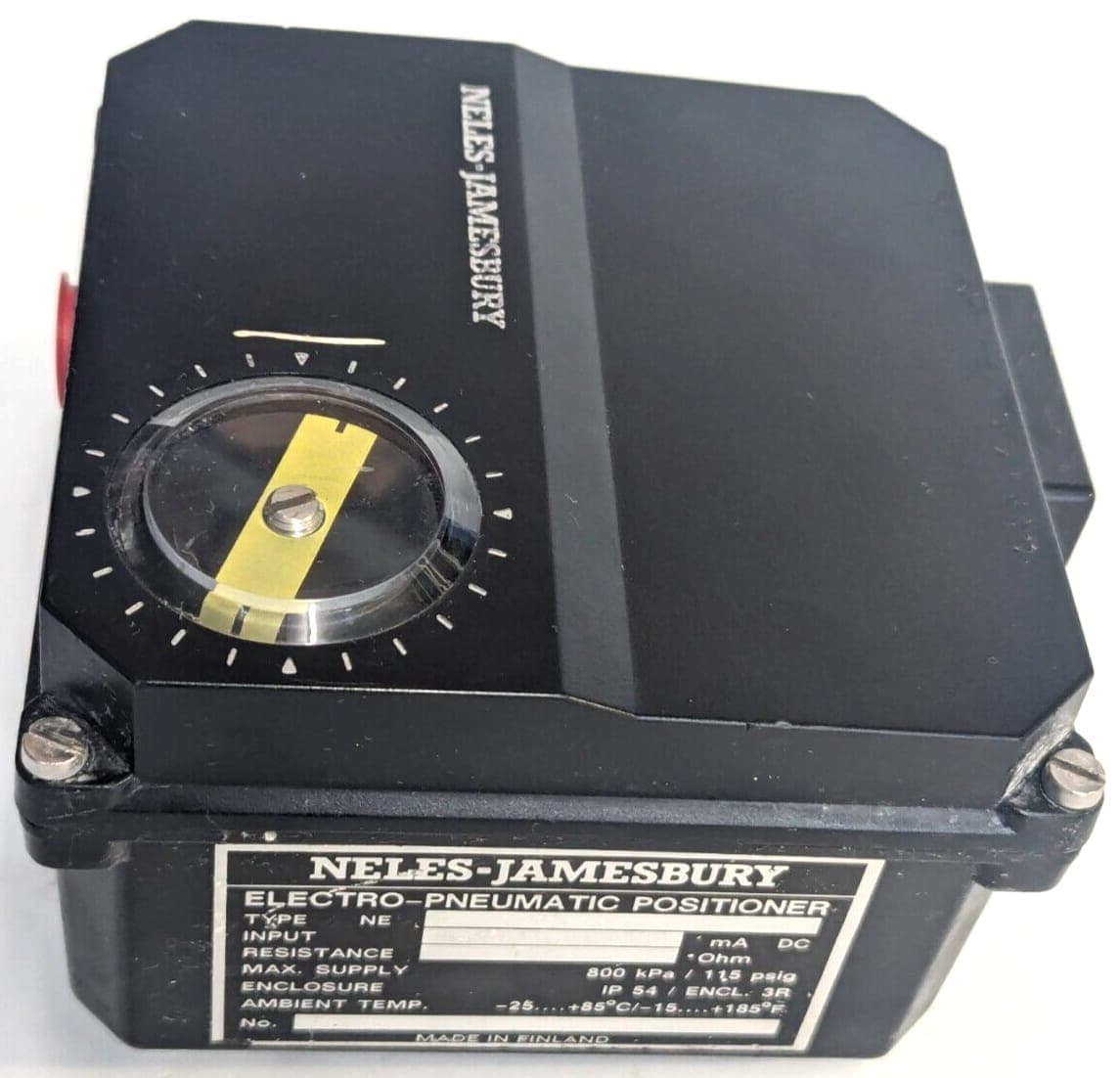 Neles-Jamesbury NE724 Electrp-Pneumatic positioner