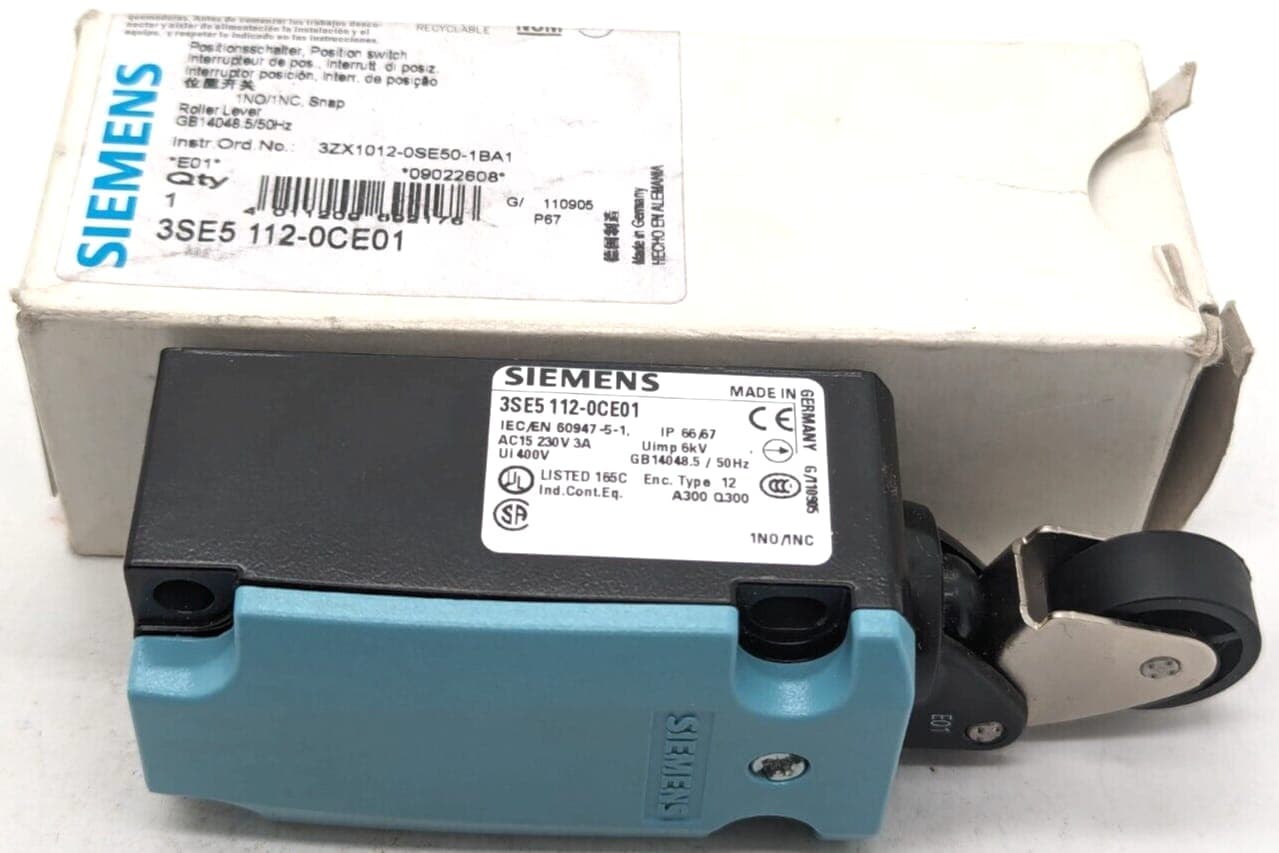 Siemens 3SE5112-0CE01 Positionsschalter *E01*NEU OVP