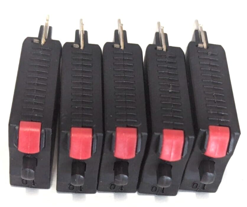 5x Weidmüller ETA 1170 21 10A Standard Sicherung Flachsicherung 1278790000