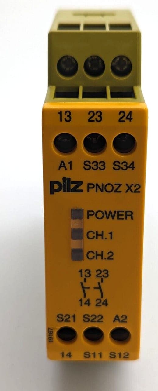 Pilz PNOZ X2 24VAC/DC 2n/o Sicherheitsrelais 774303
