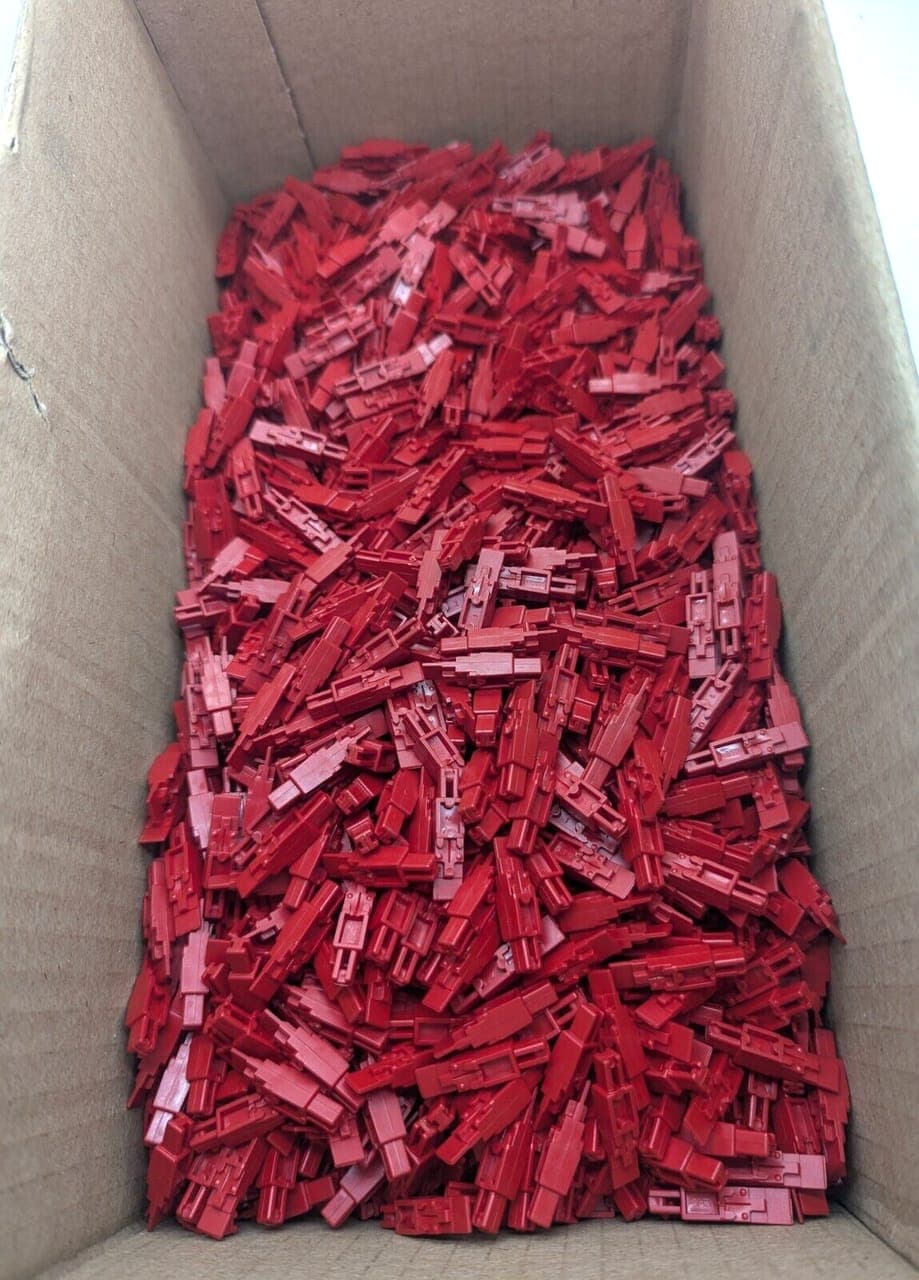 Trennstecker Rot Halb kiste