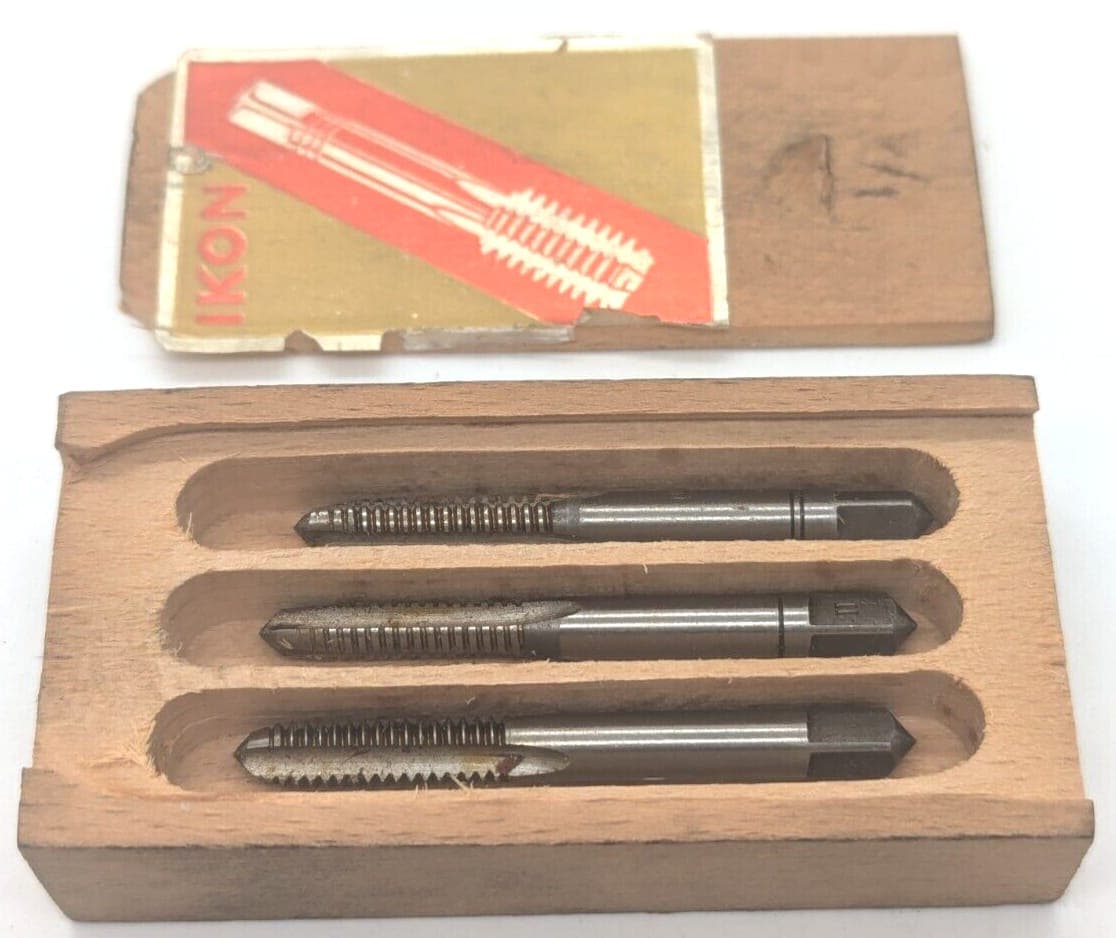 Ikon 1/4 SS Gewindebohrer * 3 Stück * NEU OVP