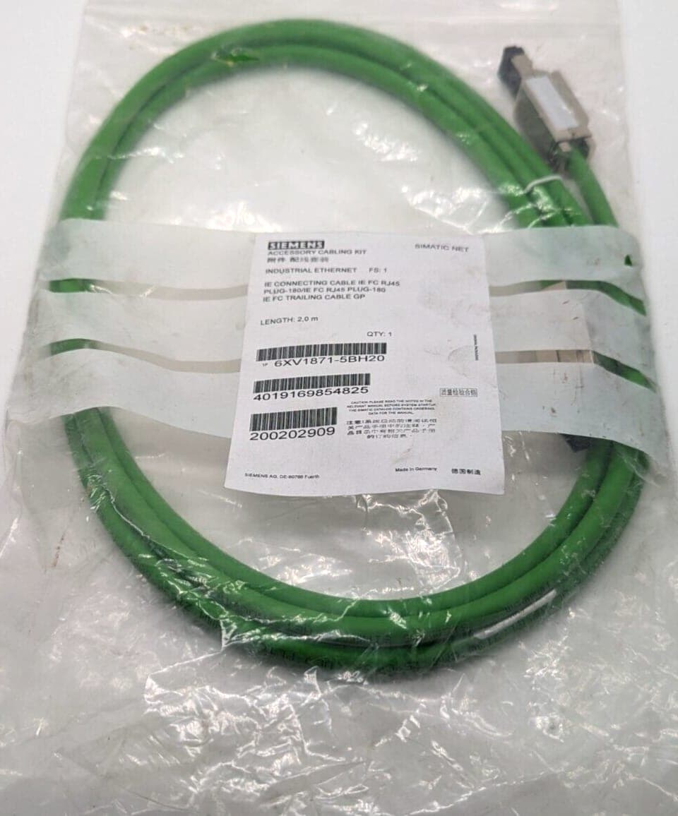 Siemens 6XV1871-5BH20 Industrial Ethernet 2,0m Connecting Cable NEU