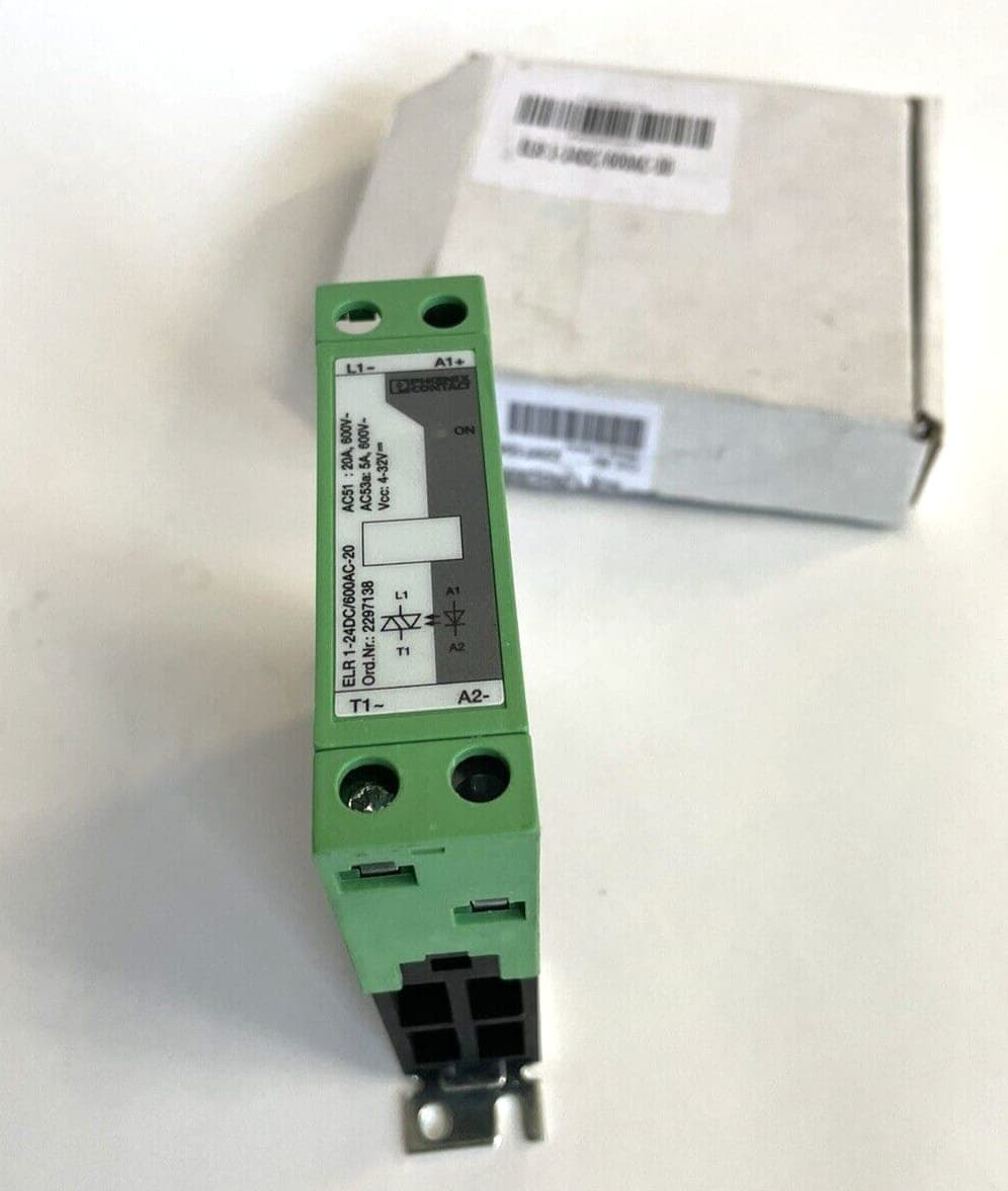 Phoenix Contact ELR 1-24DC/600AC-30 Halbleiterschütz 2297154 NEU OVP