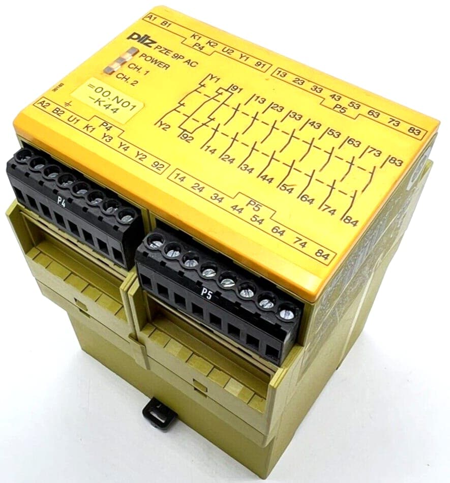 Pilz PZE 9P 24VACDC 24-240VACDC 8n/o 1n/c 777148
