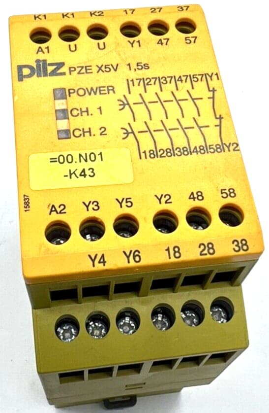 Pilz PZE X5V 1.5/24VDC 5n/o FIX 774592