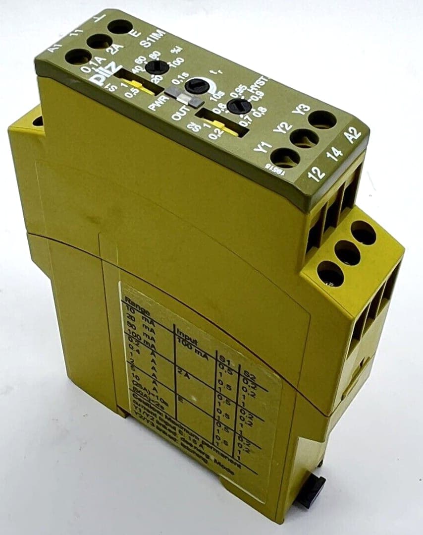 Pilz S1IM 24VDC IM 0.01-15 A UP Stromüberwachungsrelais 828035