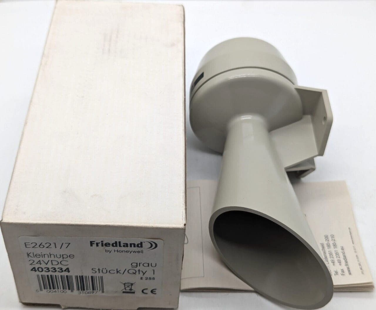 Friedland E2621/7 Grau 24V DC Kleinhupe 403334 NEU OVP