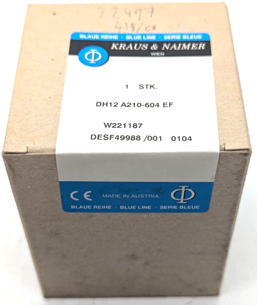 Kraus & Naimer DH12 A210-604 EF Nockenschalter NEU OVP – Bild 1