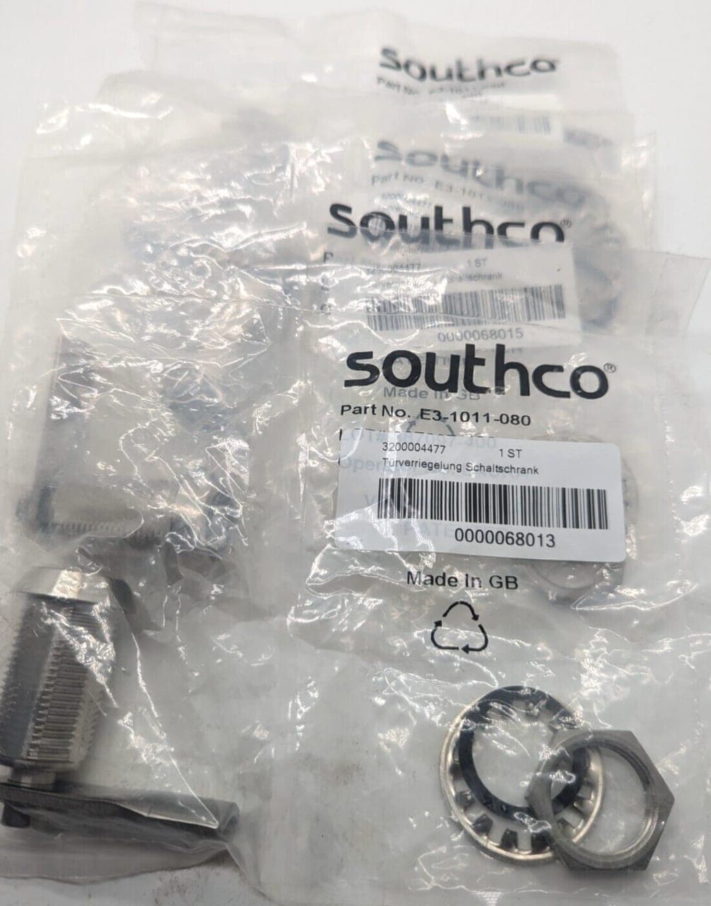 4x Southco E3-1011-080 Kompressionsverschluss NEU