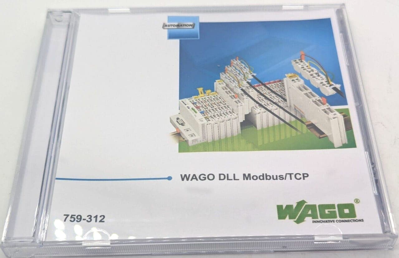 WAGO 759-312 DLL Modbus / TCP CD Version 1.5.1 NEU