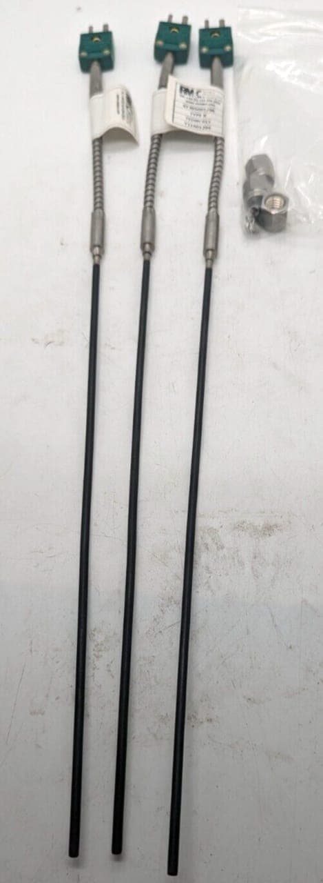 3x RM&C Mantelthermoelement TYPE K EDWC013
