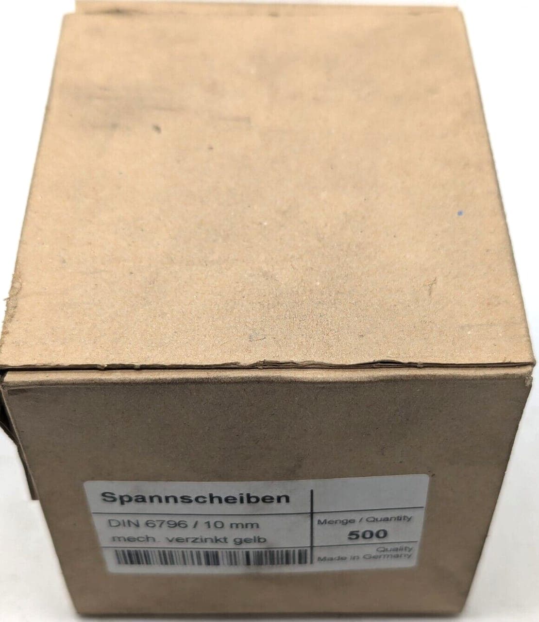 Spannscheiben DIN 6796/10mm * 500 Stück * NEU OVP