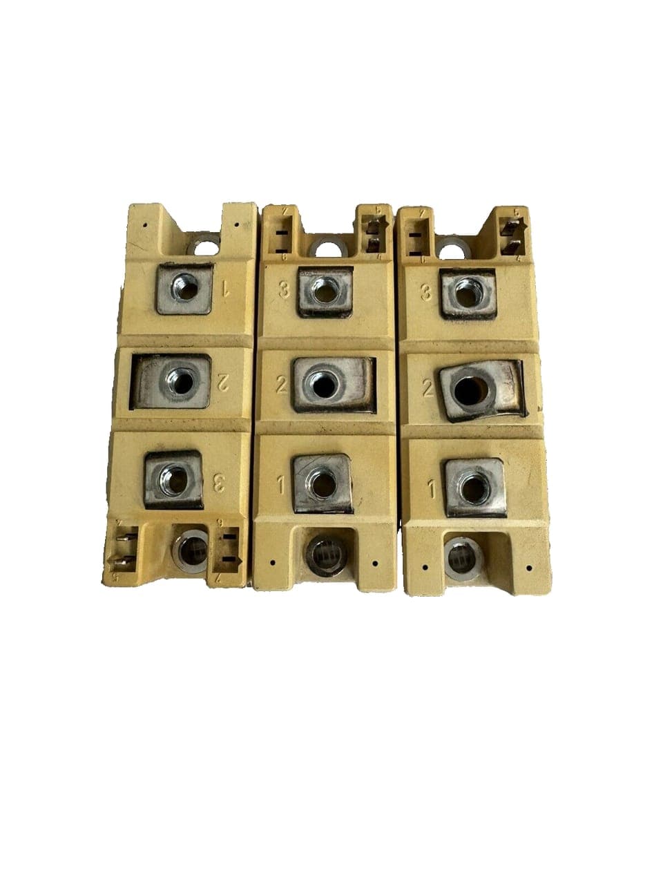 3x SEMIKRON SEMIPACK 2 Thyristormodul SKKH132/16E Thyristor Diode Module