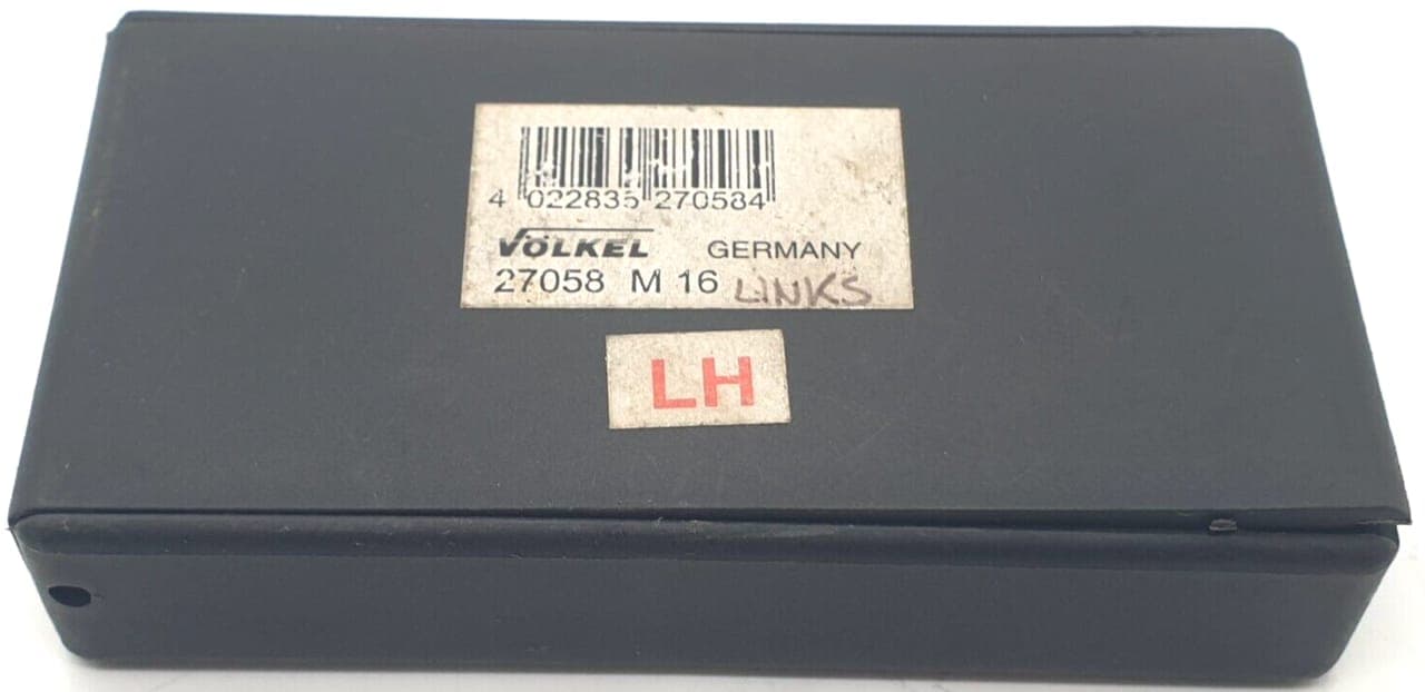 3x Völkel 27058 M16 LH Handgewindebohrer Fertigschneider - Linksgewinde