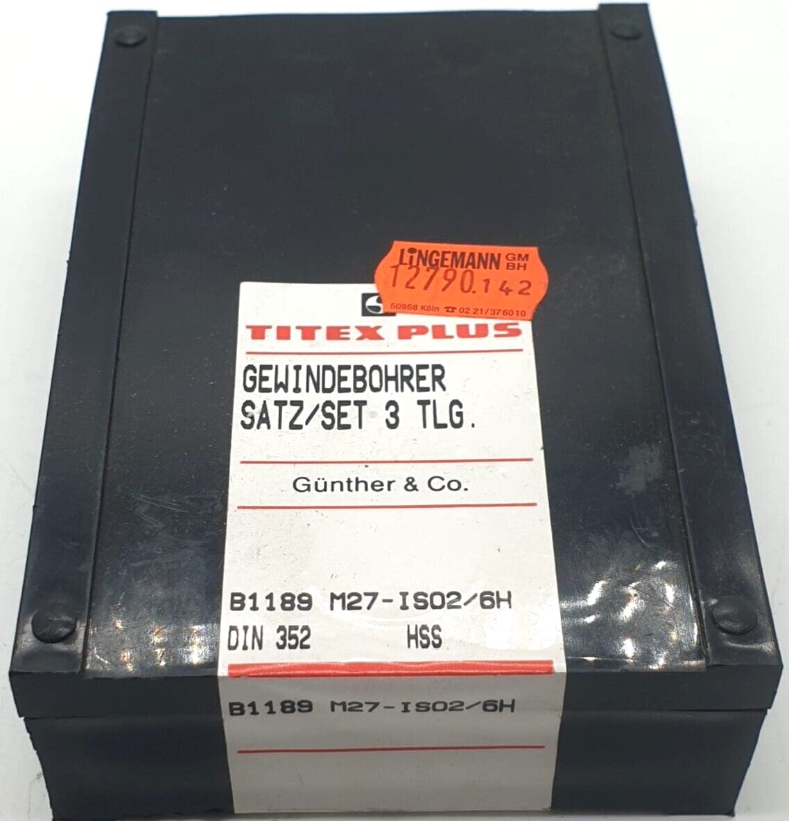 titex plus B1189 M27-IS02/6H DIN 352 Gewindebohrer Maschinengewindebohrer – Bild 1