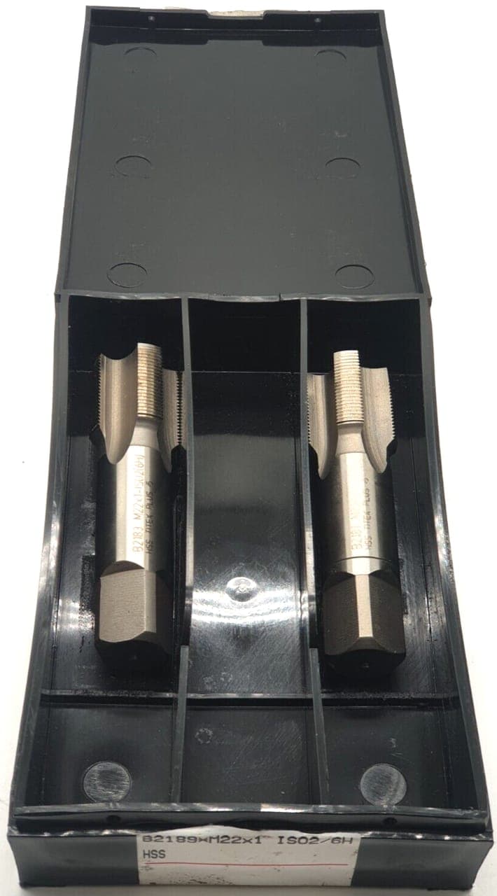 2x Titex plus 2183 M22X1-ISO2(6H) Gewindebohrer