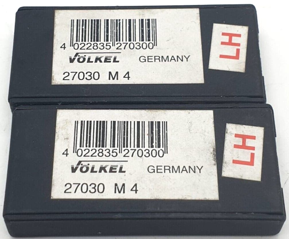 2x Völkel 27030 M 4 LH Handgewindebohrer NEU OVP