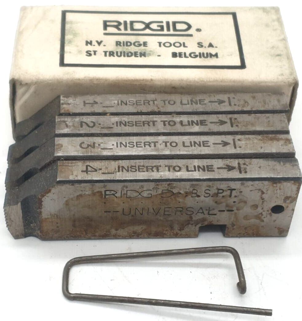 Ridgid Schneidbackensatz 1/2"-3/8" PIPE DIES NEU OVP