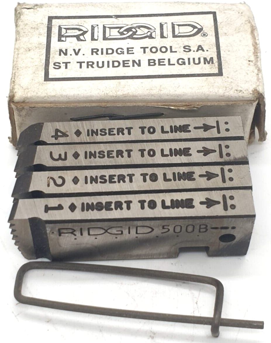 Ridgid 500B Schneidbacken 3/4-10 BSW Bolt Dies NEU OVP