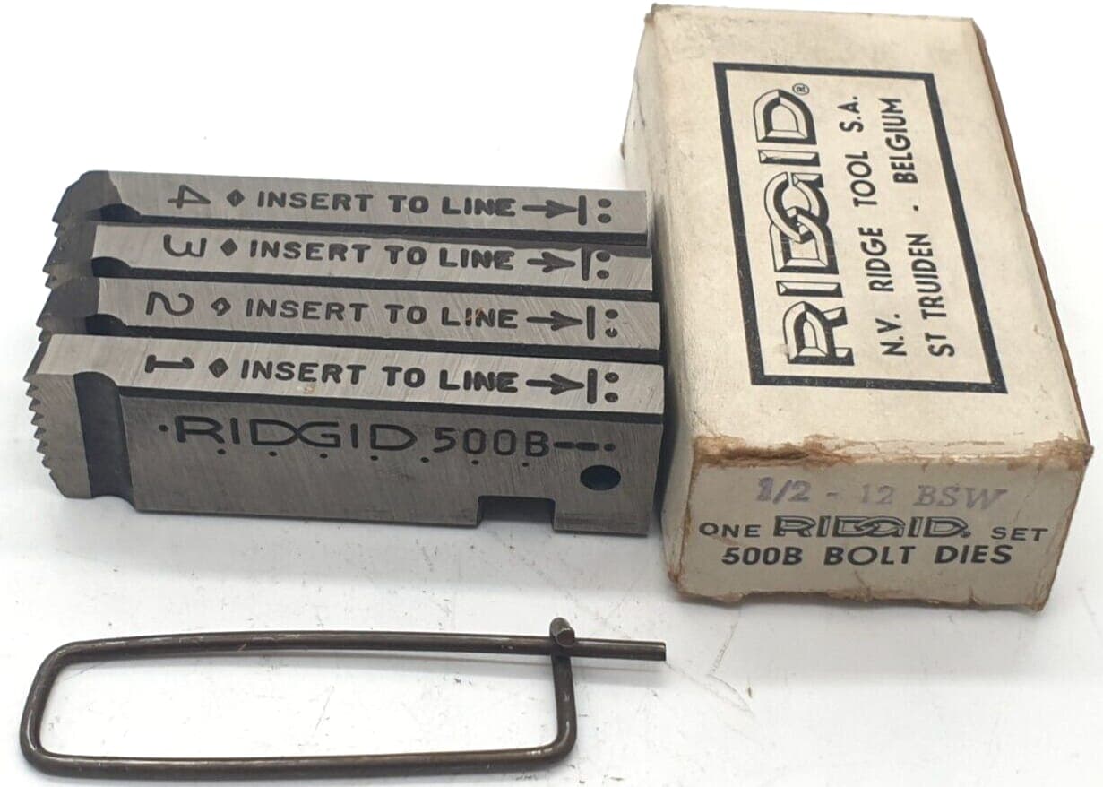 Ridgid 500B Schneidbacken 1/2 - 12 BSW Bolt Dies
