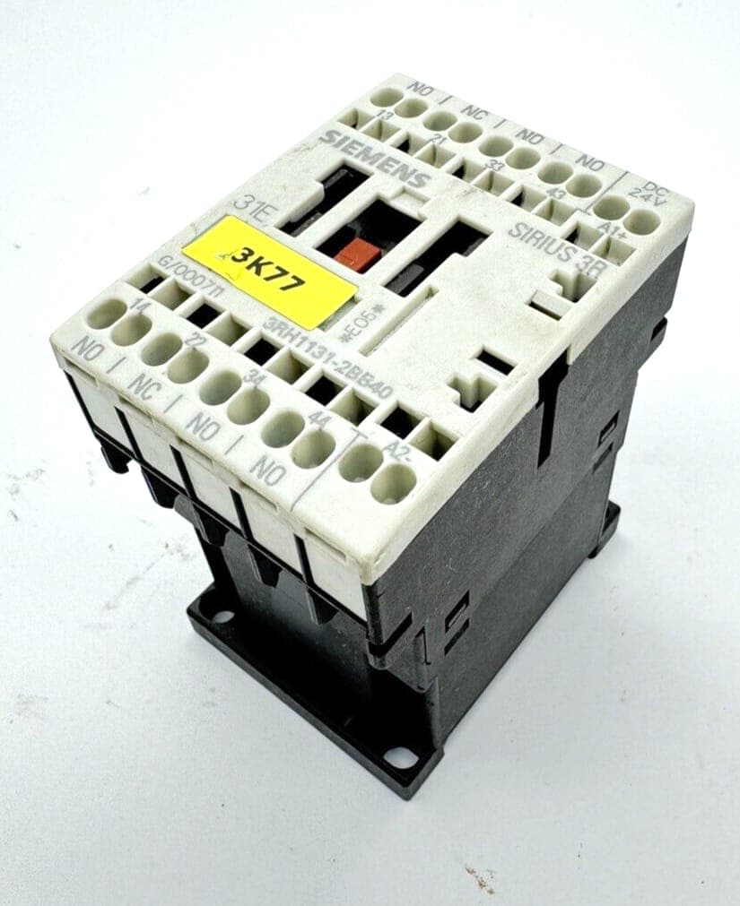 6x Hilfsschütz Siemens 3RH1131-2BB40 Auxiliary Contactor 24V DC