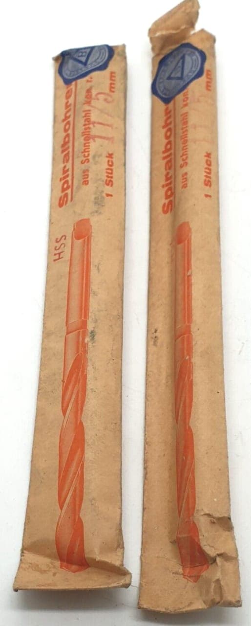 2x HSS Spiralbohrer 11/5 mm NEU OVP