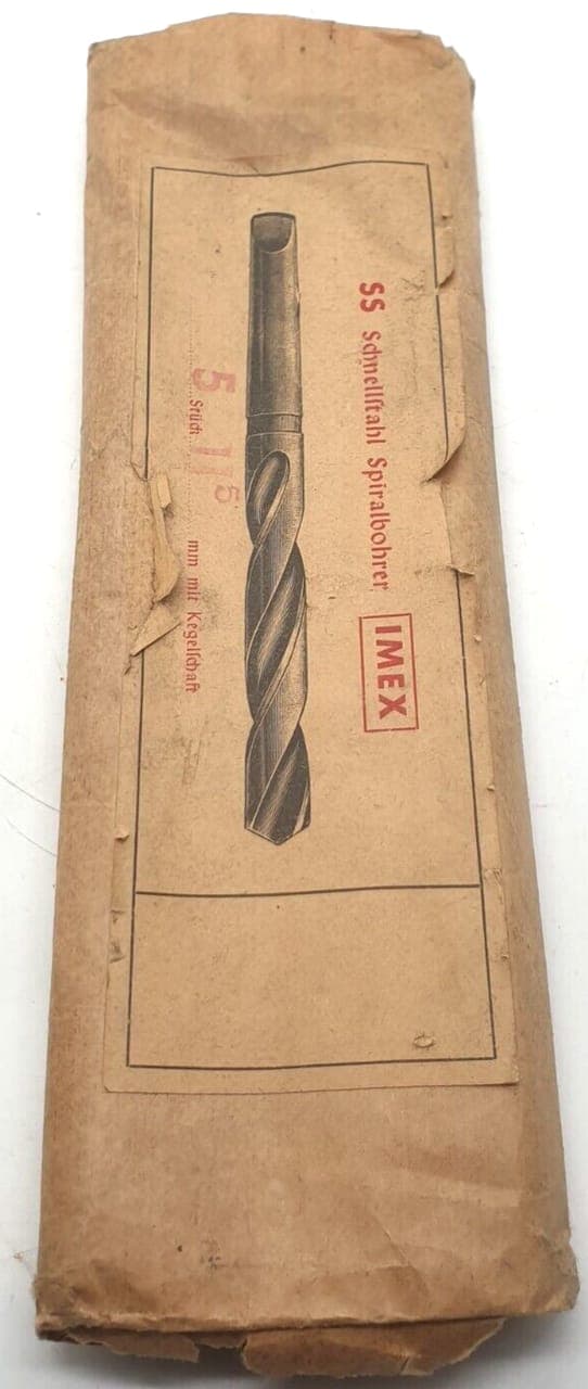 5x spiralbohrer IMEX 11,5 mm mit Kegellchaft NEU OVP