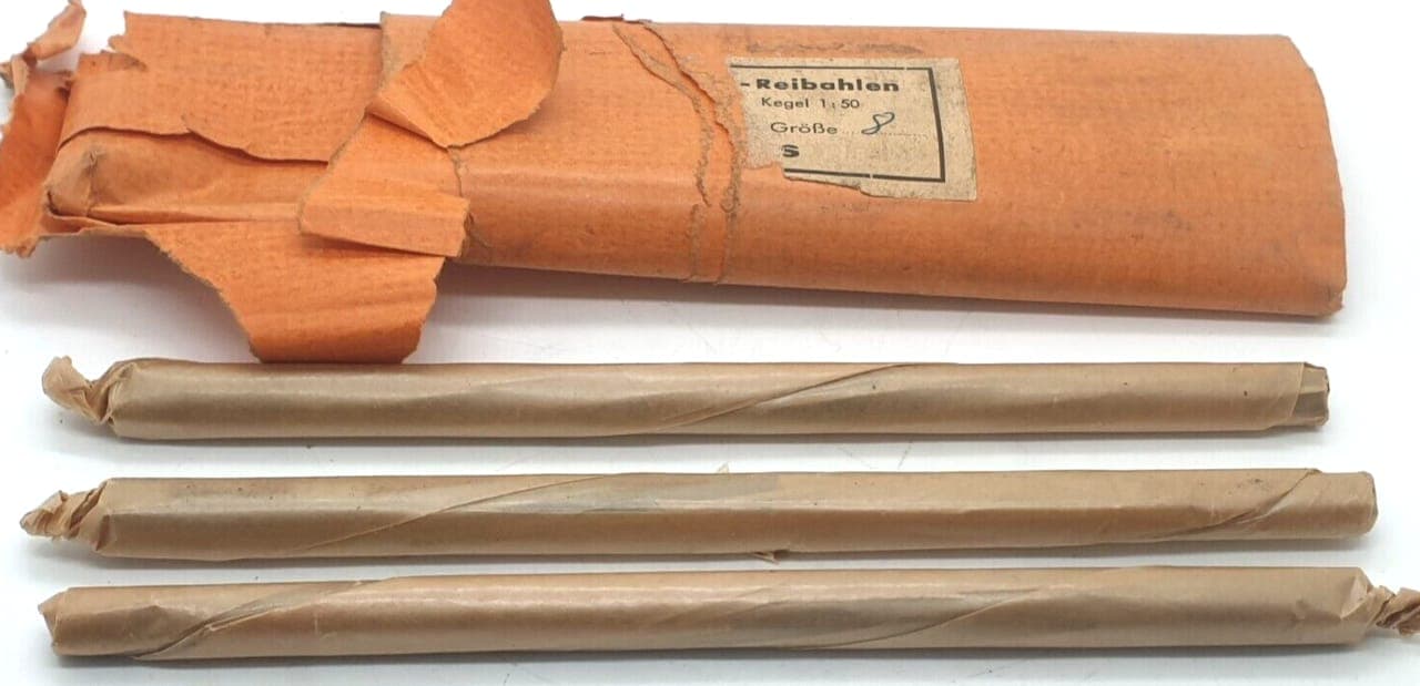 3x Cebor Stiftloch-Reibahlen 8mm HSS 1:50 NEU OVP