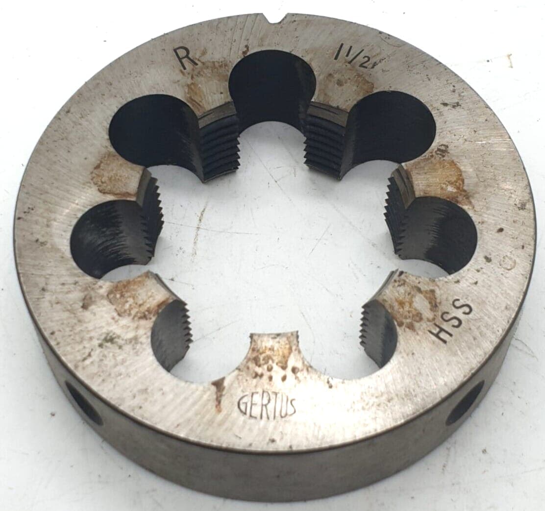 Gewindeschneideisen Schneideisen R 1 1/2 HSS Gertus