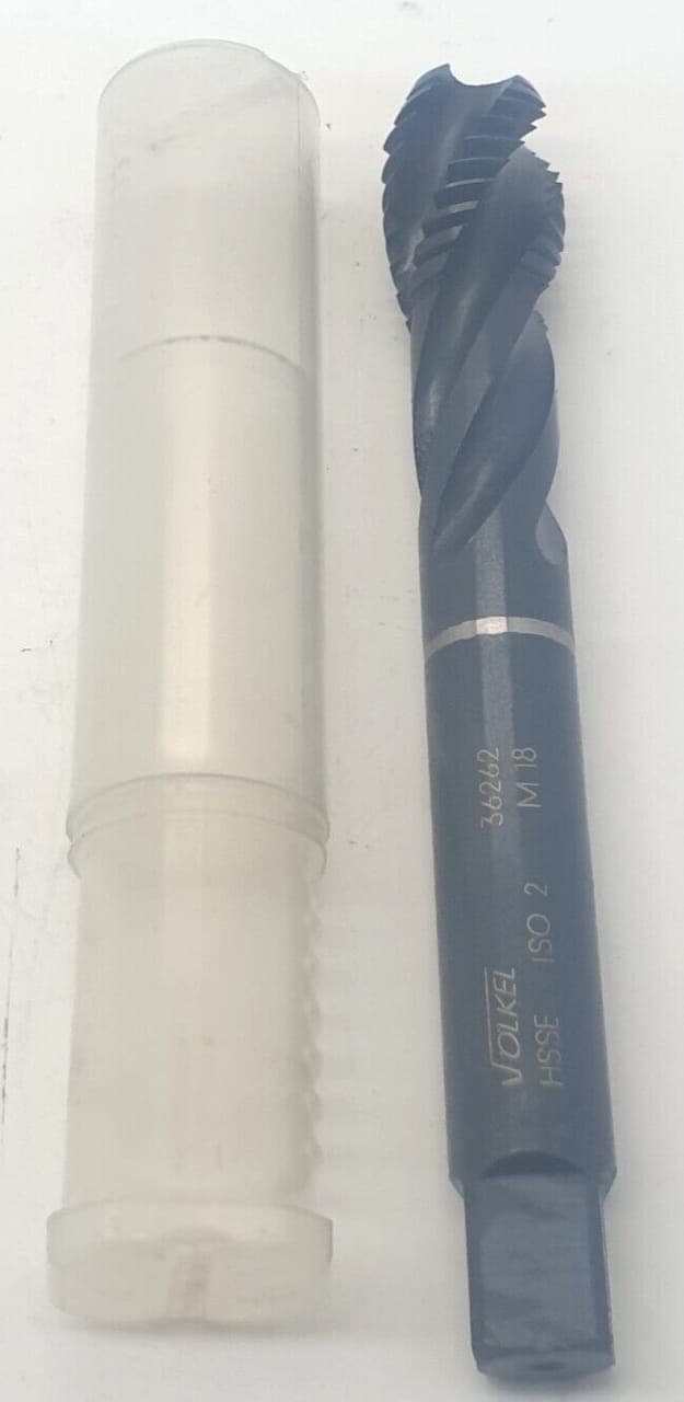 Völkel 36262 HSSE ISO 2 Maschinengewindebohrer M18