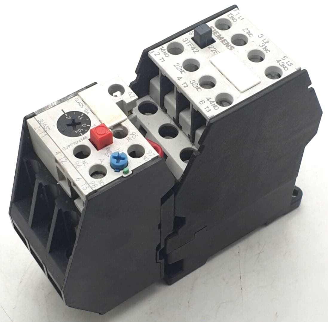 Siemens 3TF4222-0A + 3UA52 00-2A Leistungsschalter