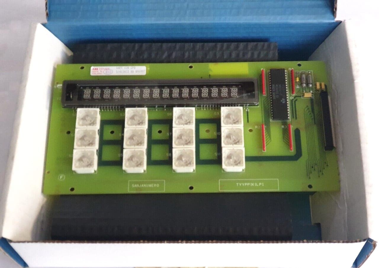 ABB SAFT 128 CPD Display Board