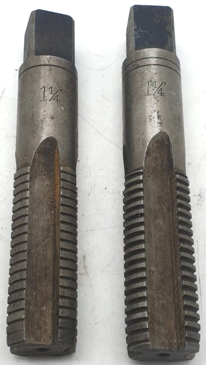 2x Gewindebohrer 1 1/4