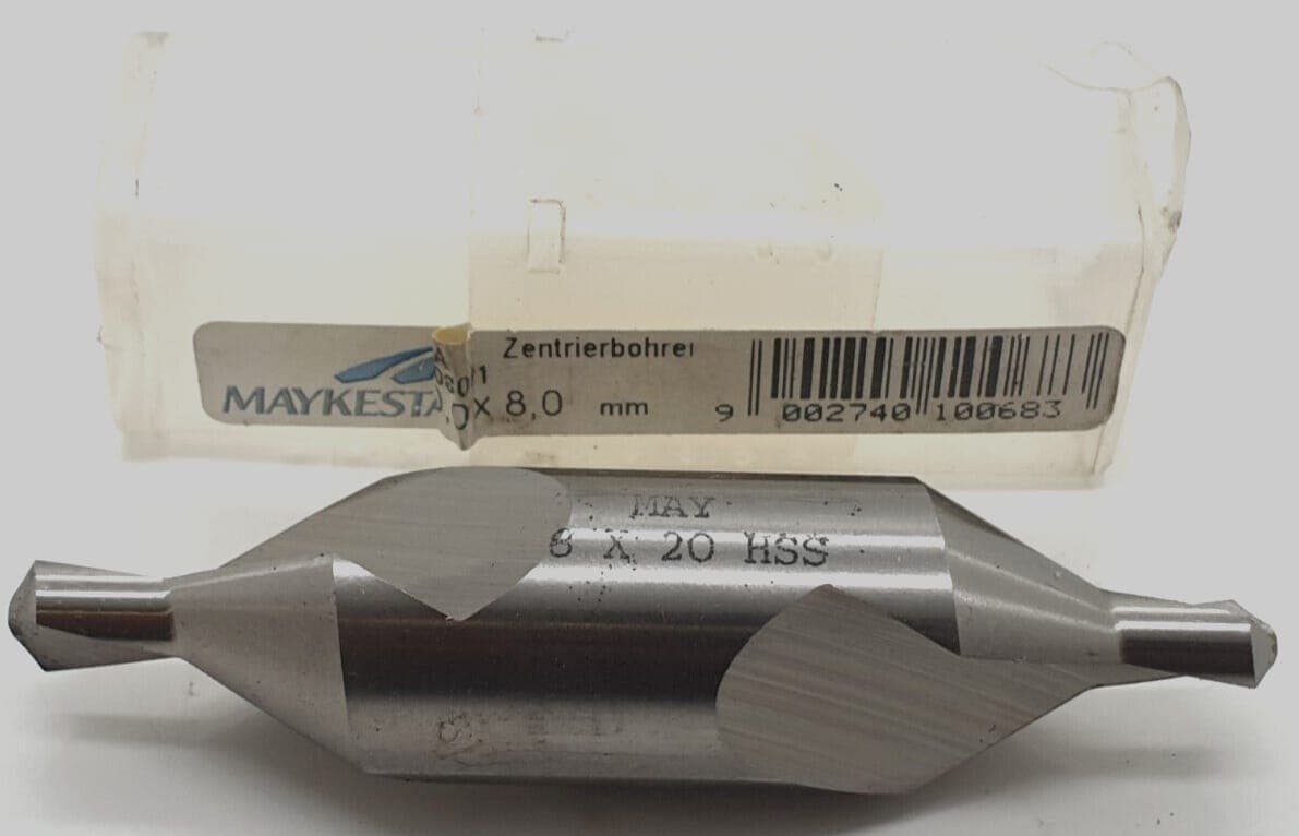 20,0x8,0mm HSS Zentrierbohrer D 333 A NEU OVP