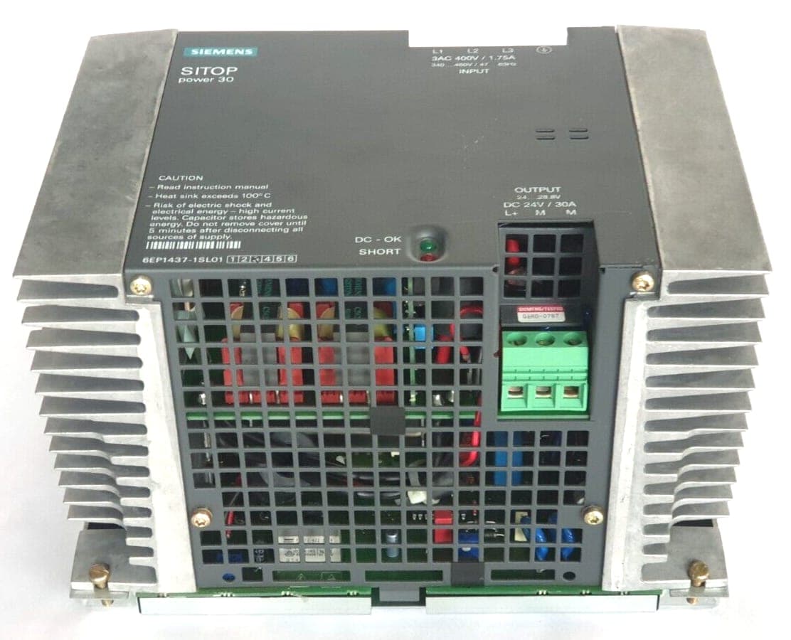 Siemens 6EP1437-1SL01 SITOP power 30 Stromversorgung E:03