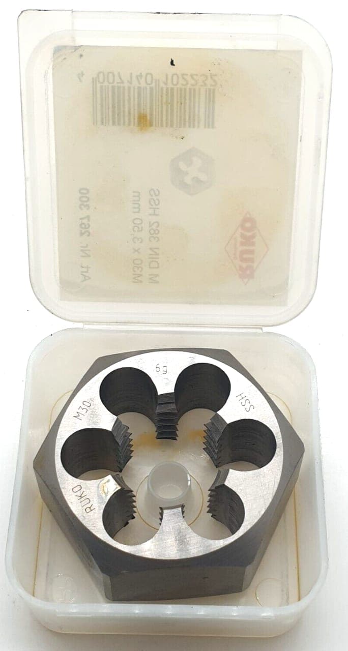Ruko M 30x3,50 mm Schneideisen DIN 382 HSS