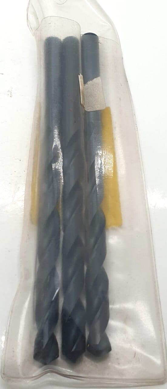 3x Modern HSS Spiralbohrer DIN 340 Typ NR 12,0mm