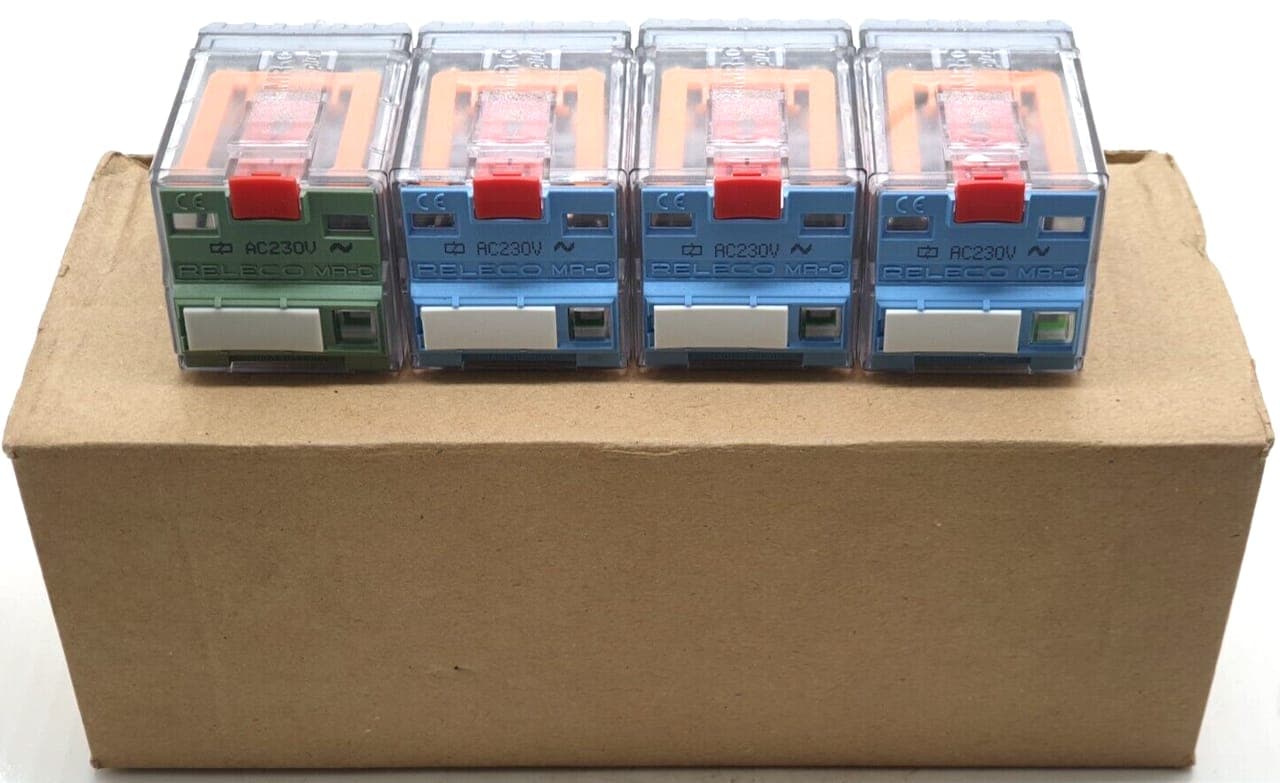 4x RELECO C3-A30X Relais NEU OVP