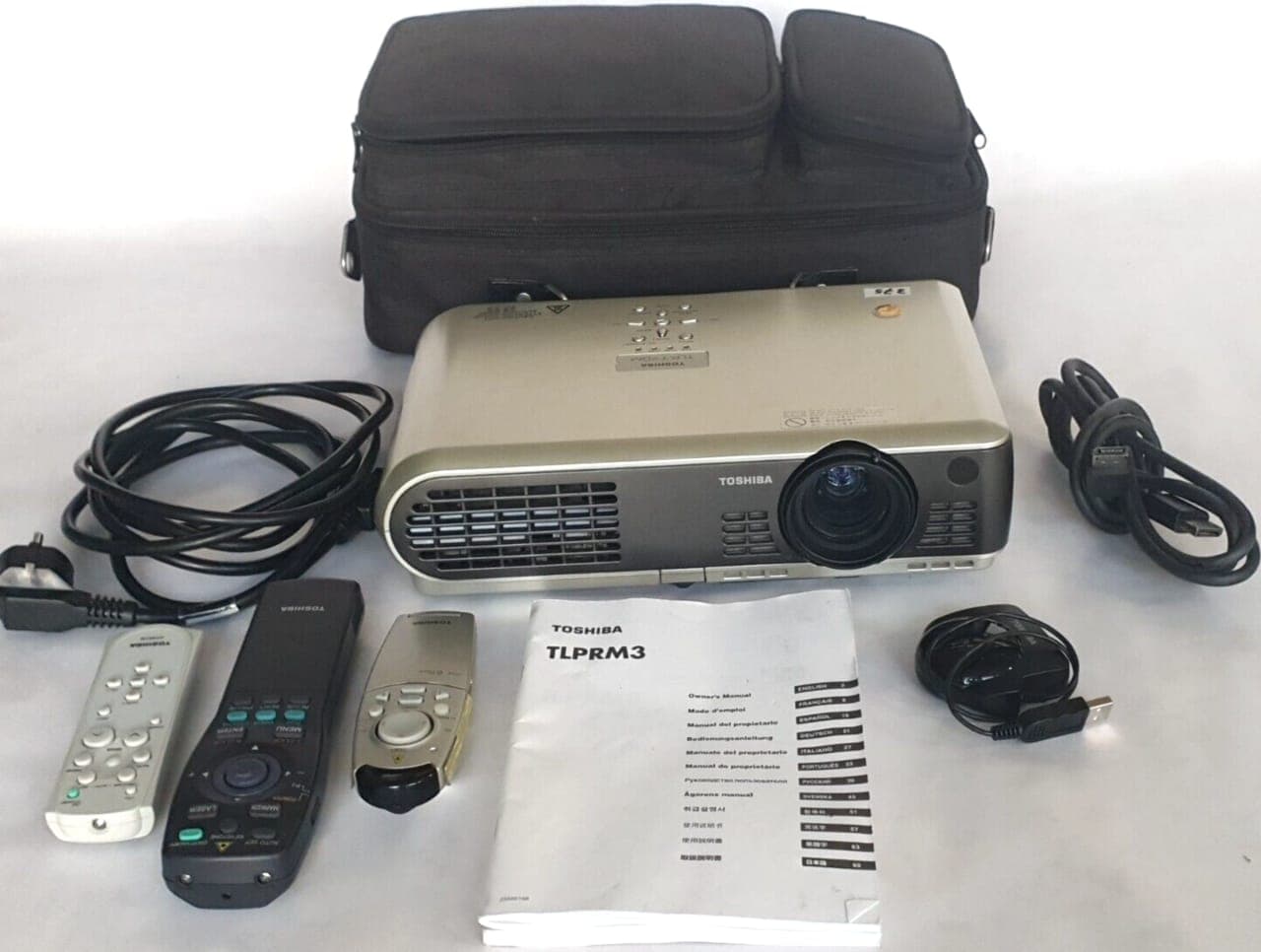 Toshiba TLP-T70M 3LCD Data projector OVP