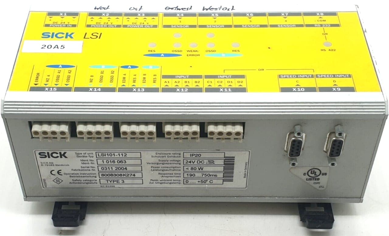 SICK LSI101-112 Laserscanner Interface Module 1016063