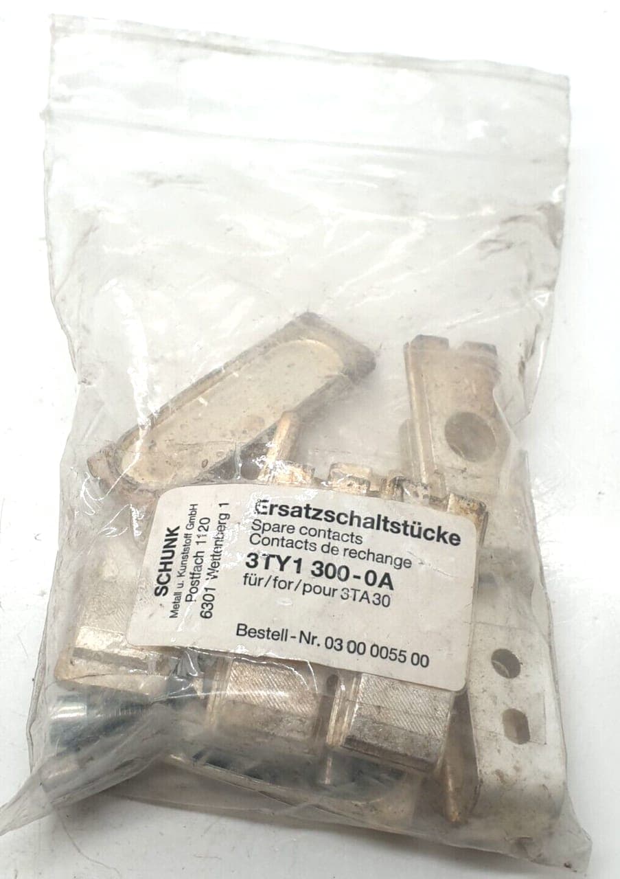 Schunk 3TY1300-0A Ersatzschaltstücke