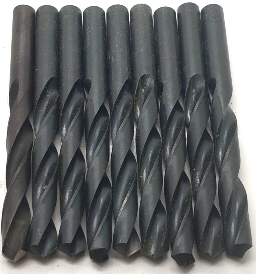 9x Spiralbohrer 14,75 HSS