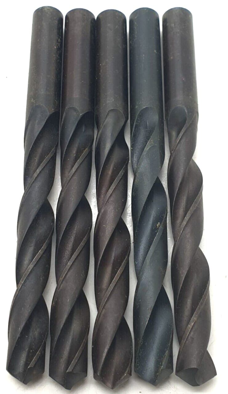 5x Spiralbohrer 13,8 HSS