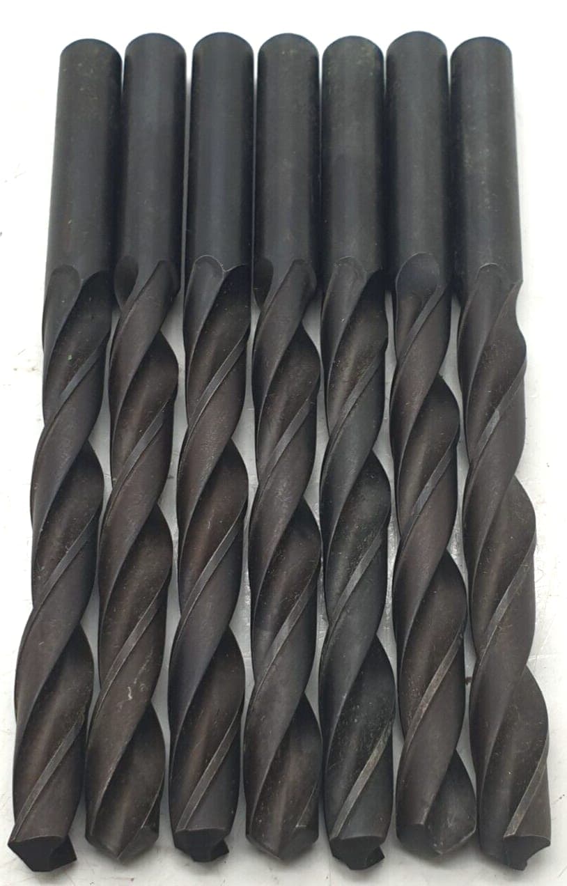 7x Spiralbohrer 13,8 HSS