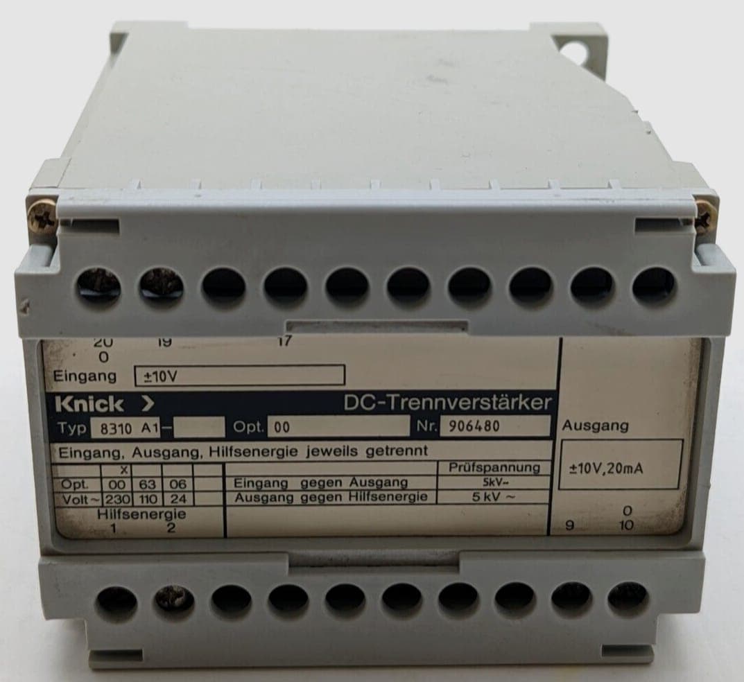 Knick 8310 A1 Trennverstärker
