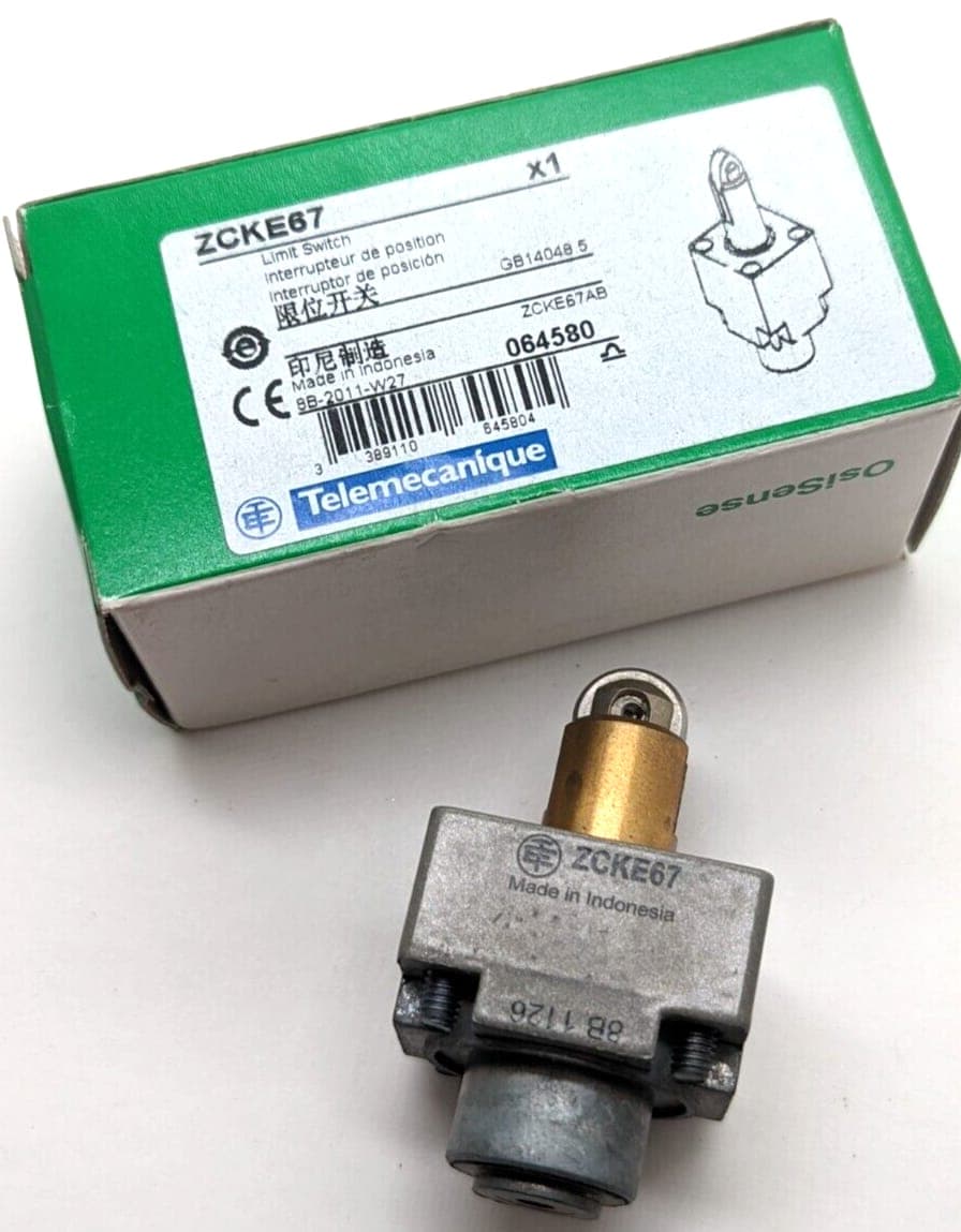 Telemecanique ZCKE67 Schalterkopf 064580 Sensor Positionsschalter Rollenhebel