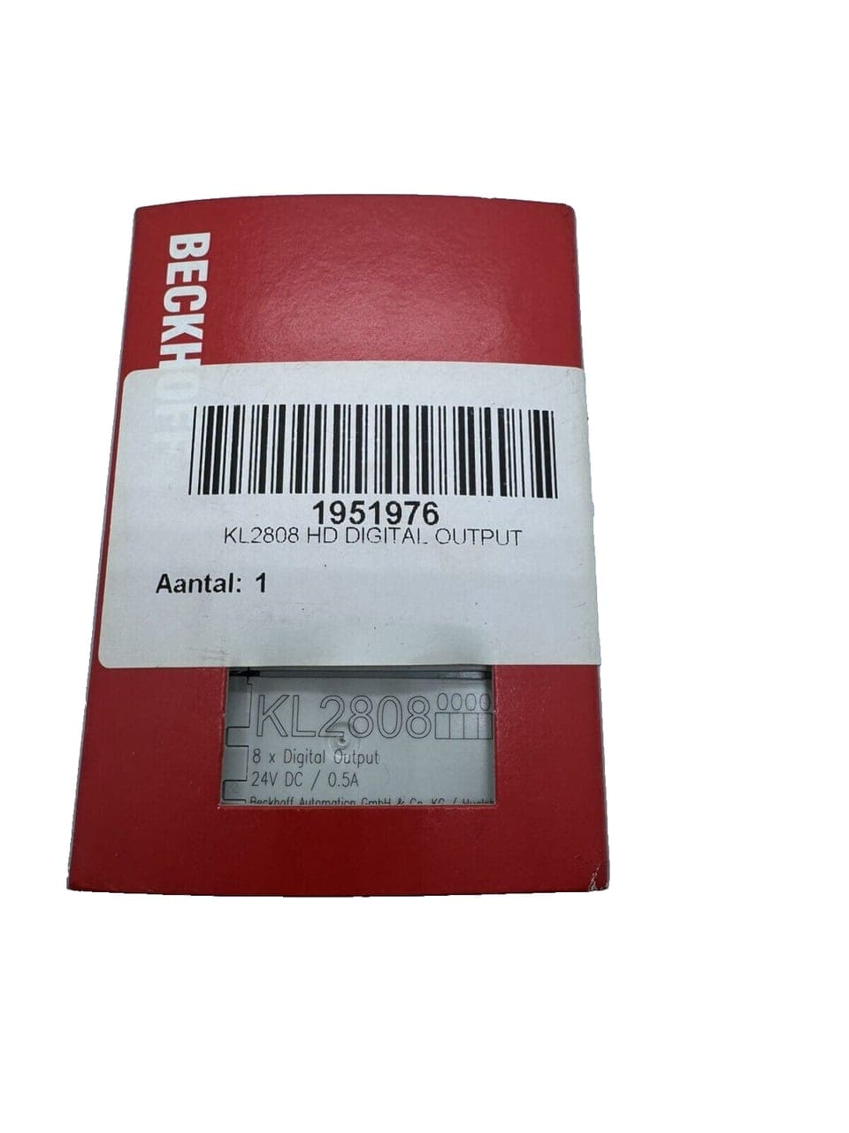 Beckhoff Bus Terminal KL2808 8-Kanal-Digital-Ausgang Neu aus OVP – Bild 1