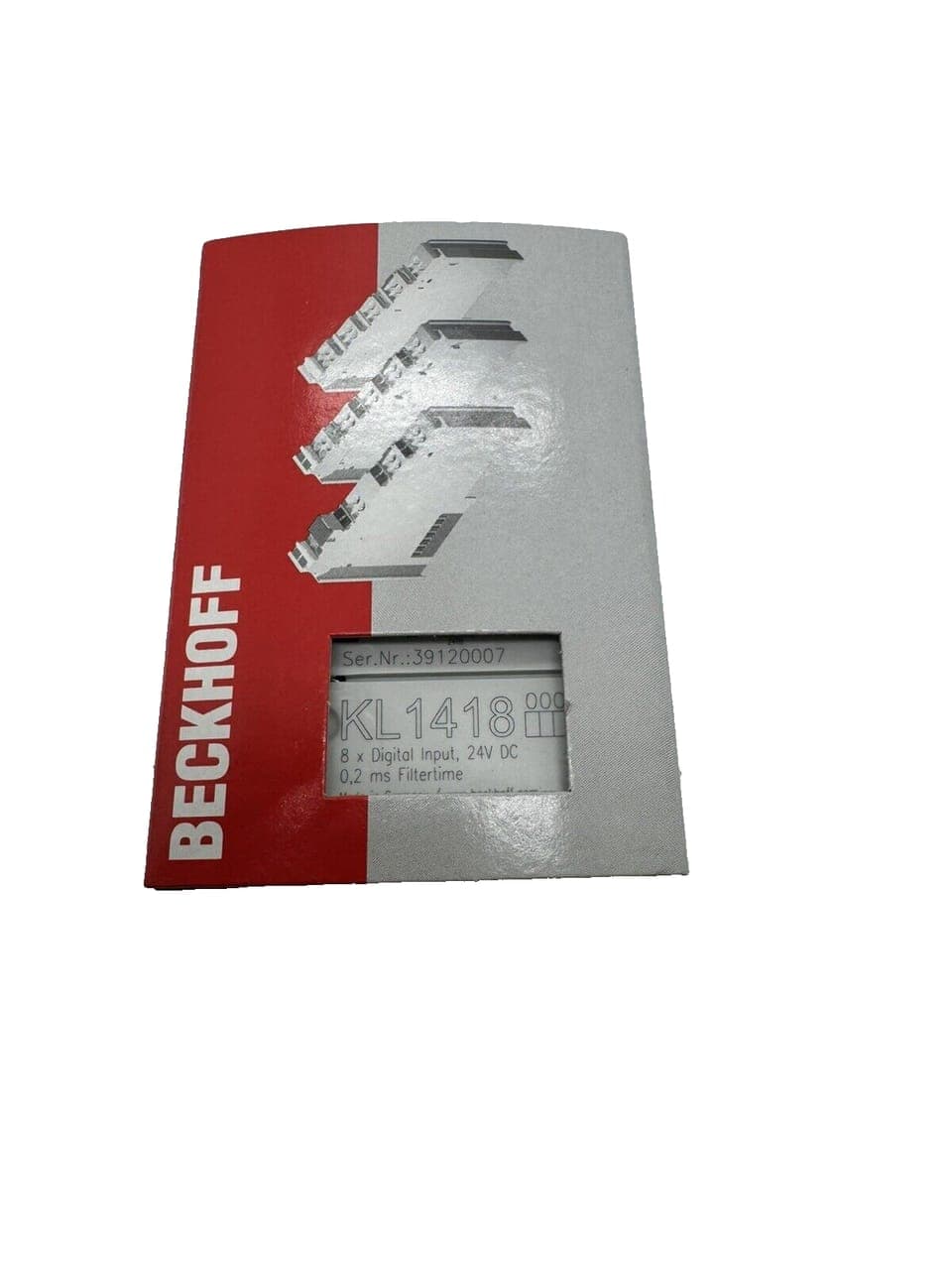 1x Beckhoff KL1418 Busklemme 8-Kanal-Digital-Eingang 24 V DC KL 1418 NEU OVP – Bild 1